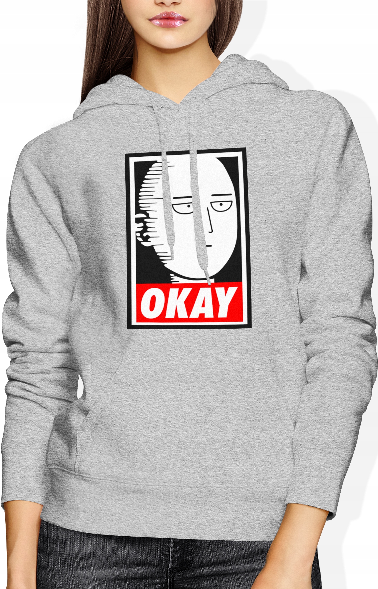 

Damska Bluza Z Kapturem One-punch Man Manga Rozm L
