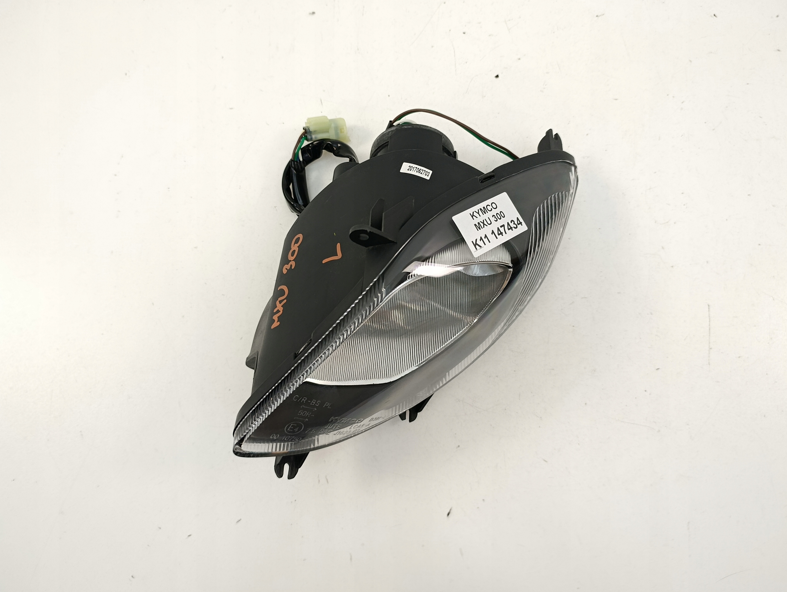 KYMCO MXU 300 REFLEKTOR LAMPA PRZÓD LEWA
