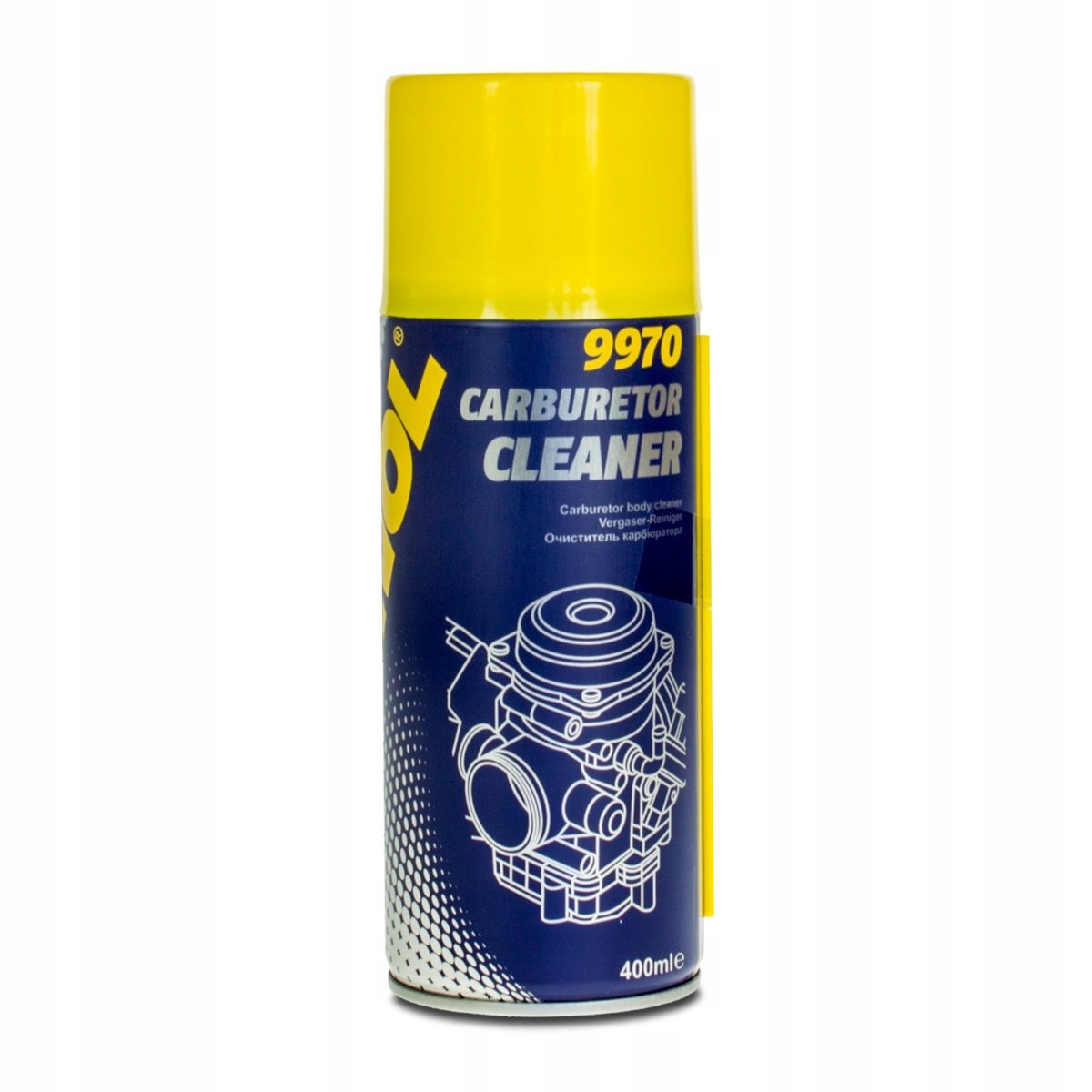 Mannol Carburetor Cleaner 400ML Spray Do Czyszczenia Gaźnika (9970)
