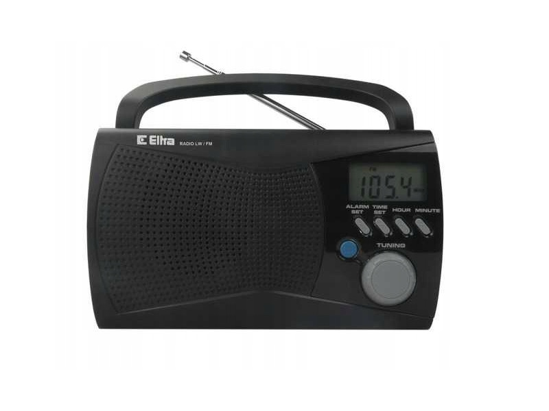 RADIO ELTRA KINGA 2 CYFROWE MONO CZARNY