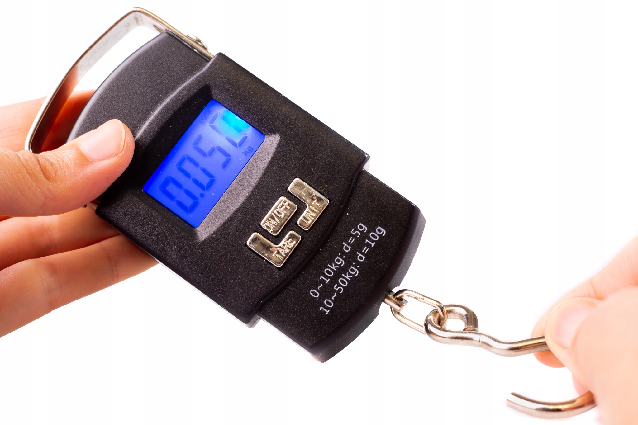 

Ręczna elektroniczna waga bagażowa hakowa 50kg