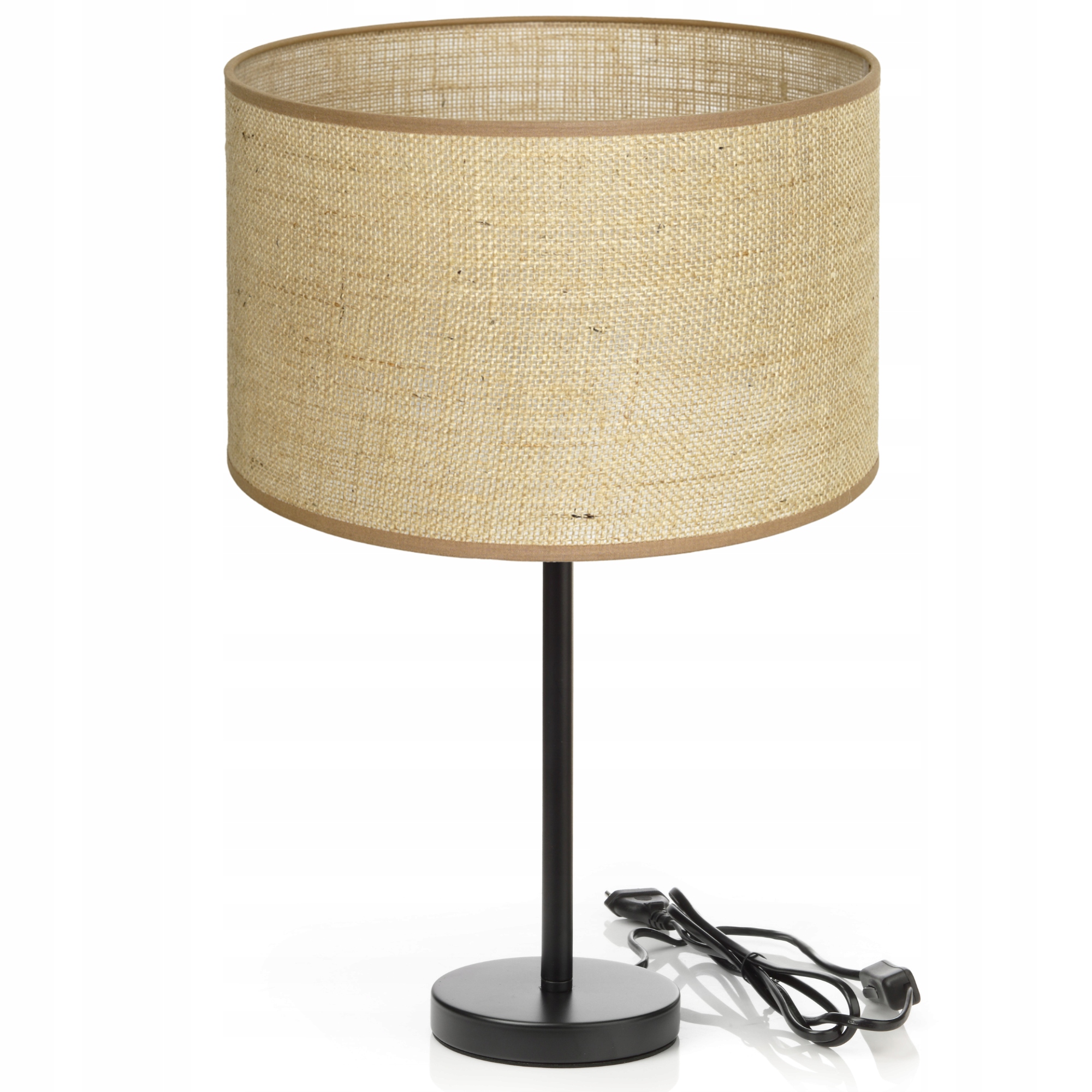 Skandinávská Stolní Noční Lampa Juta 30