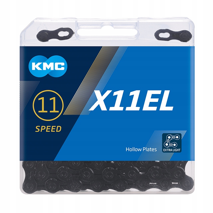 Řetěz na kolo Kmc X11EL BlackTech, 11rychlostní, 118 článků