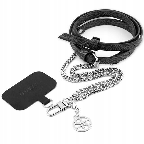 Řemínek Guess GUOUC4MG4EK Universal Cbdy 4G Chain černý/black