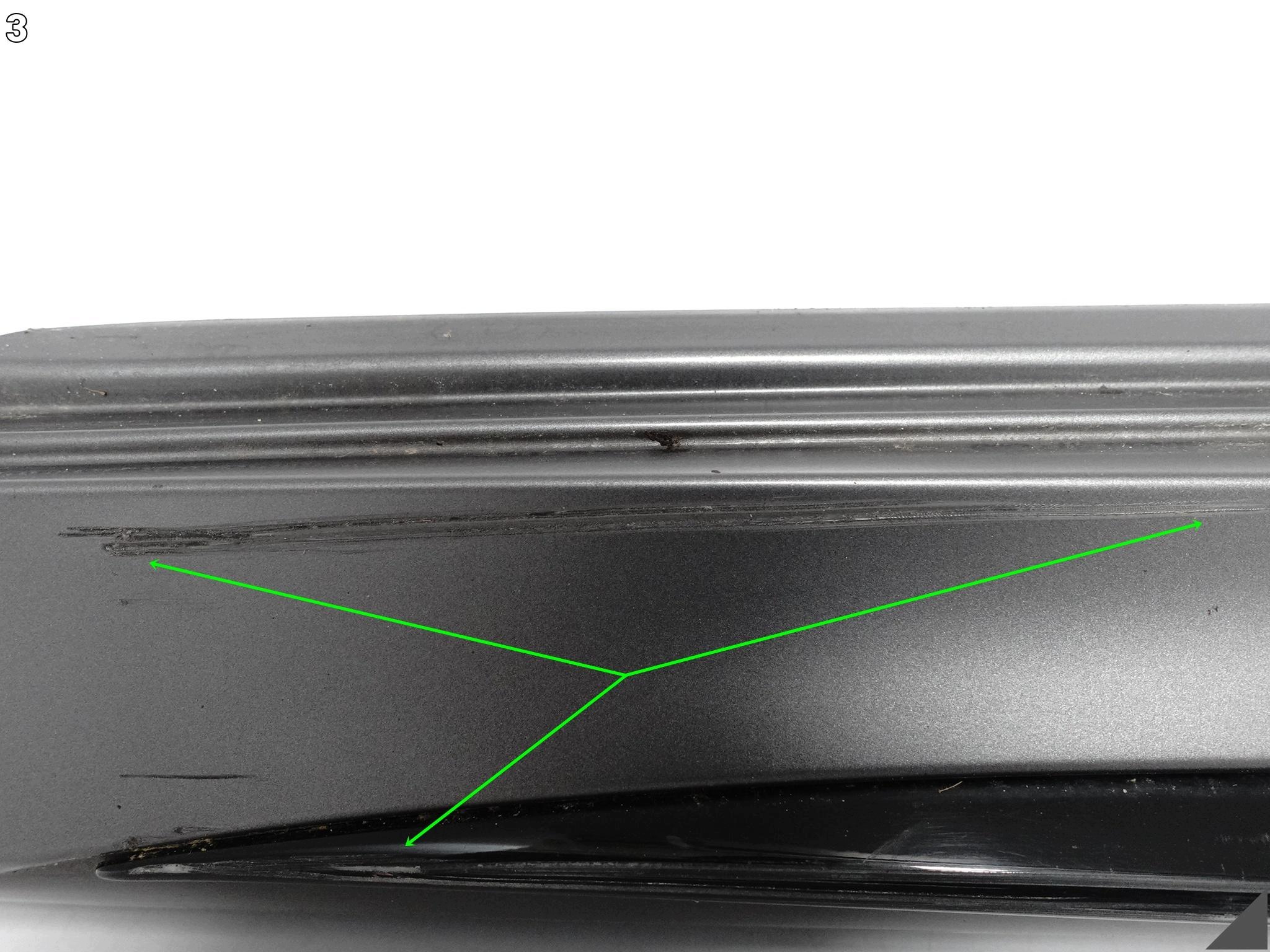 MERCEDES CLA II C118 AMG 19-25 threshold moulding threshold cap accessories right