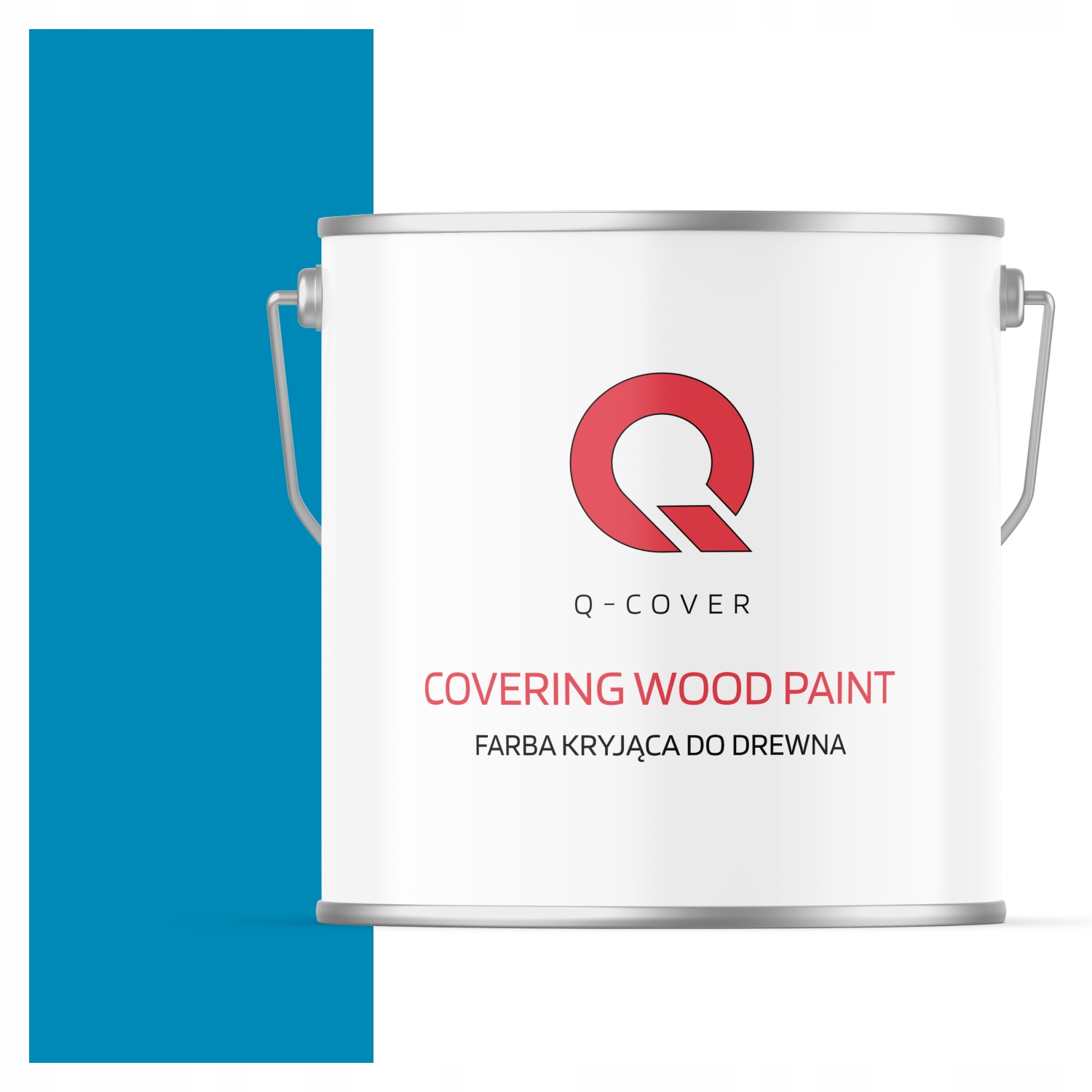 Barva Na Dřevo Kryjící Dveře Renovace Ral 5012 Modrá Světlý Satén 5L