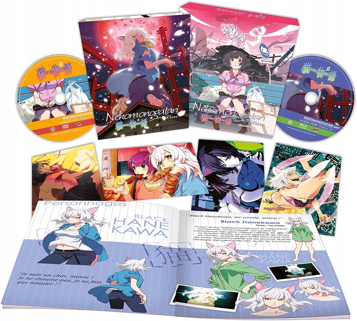 NEKOMONOGATARI WHITE KOLEKCJONERSKA BLU-RAY + DVD EAN (GTIN) 5413505381133