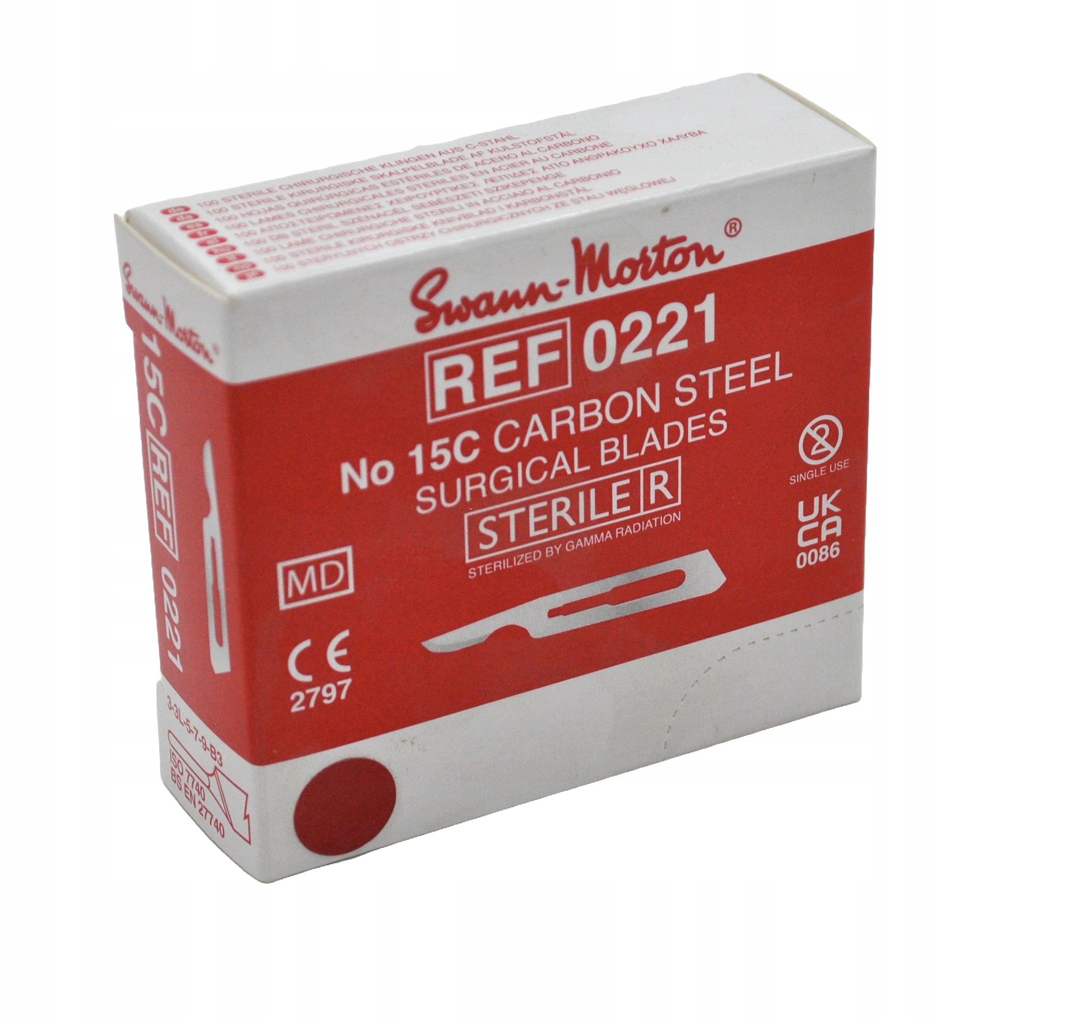Ostrza Swann Morton nr 15C 100 SZT