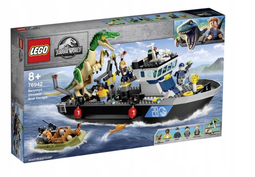 Lego 76942 Jurský Svět Barionyx A Útěk