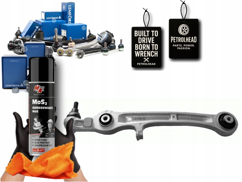 Rameno Vw Přední A6 04- Le Pr Lemforder #Petrolhead Pro+ Kit1