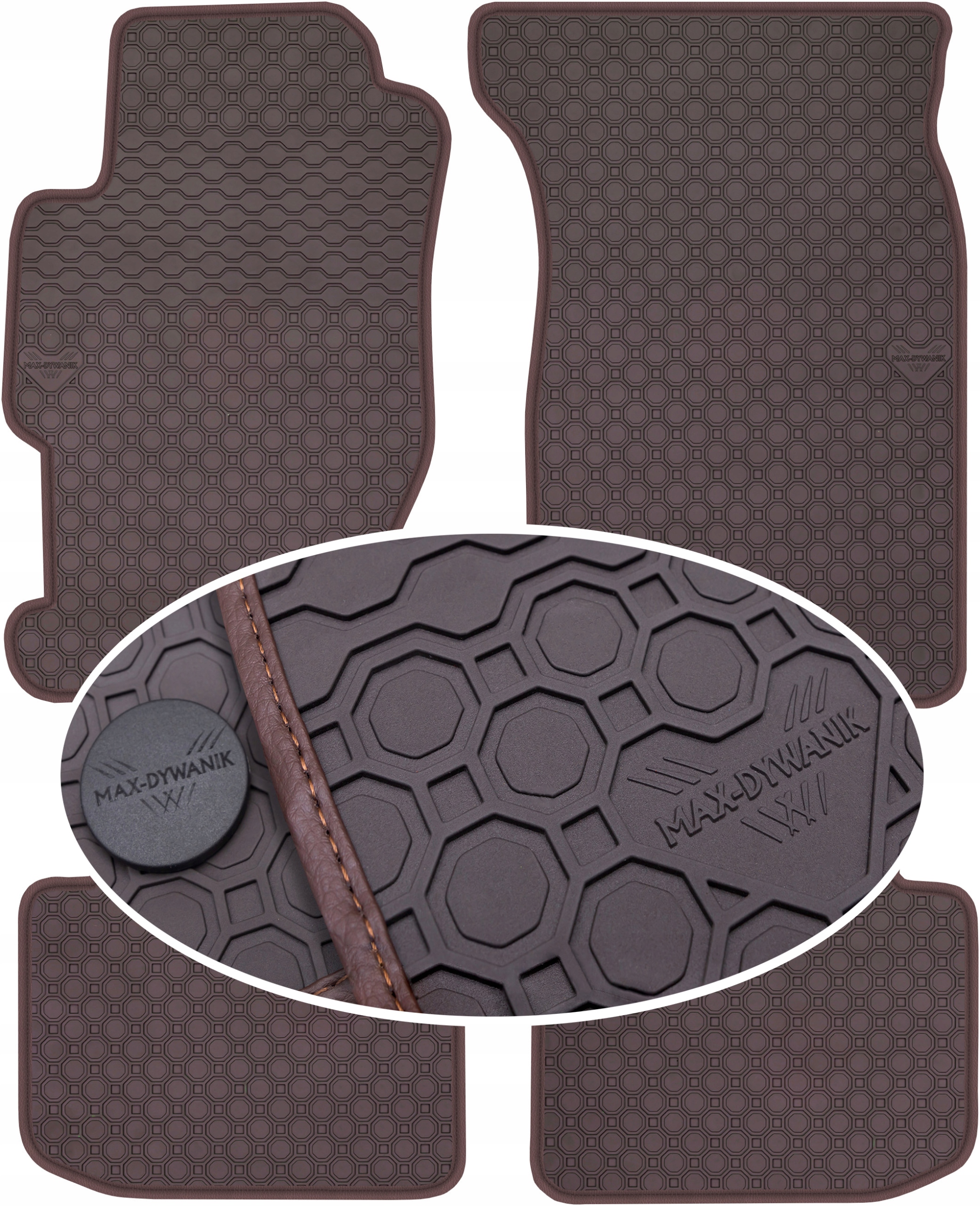 Honda Accord VI Coupe 1998-2002 Gumové rohože PrimeLiner