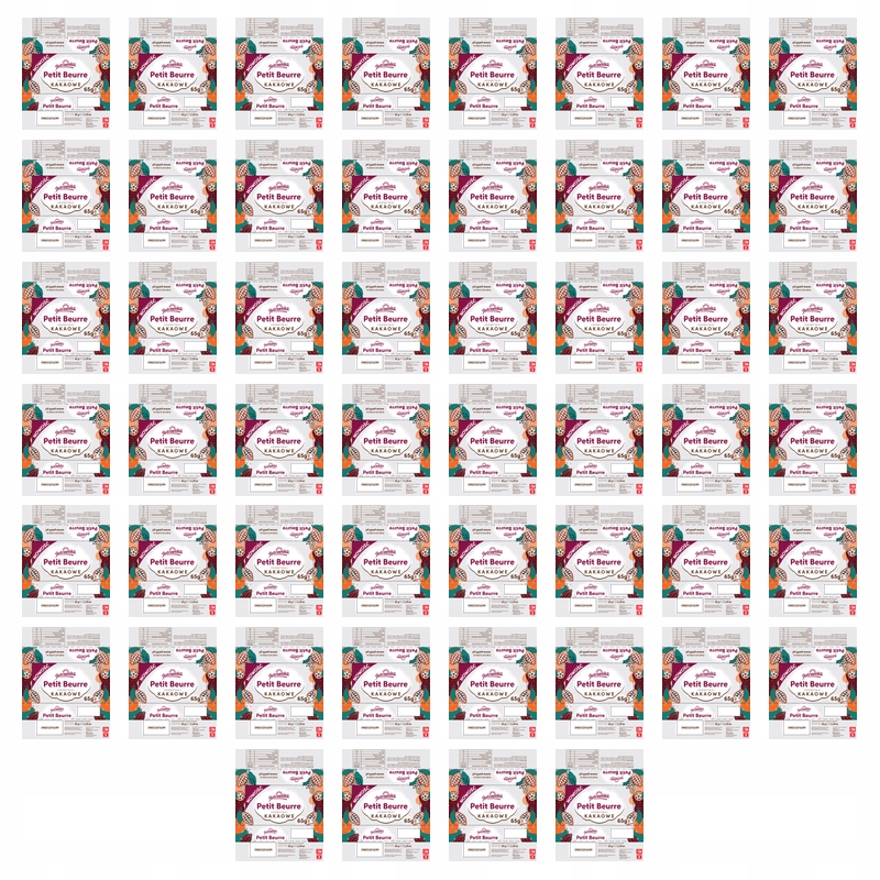 Jutrzenka sušenky Petit Beurre kakaové 65 g X52
