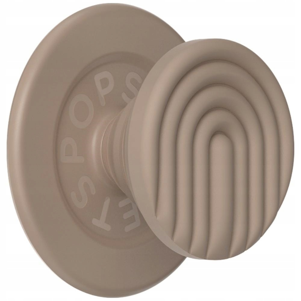 Držák a podstavec pro telefon Popsockets MagSafe Round PopOut Latte Curves