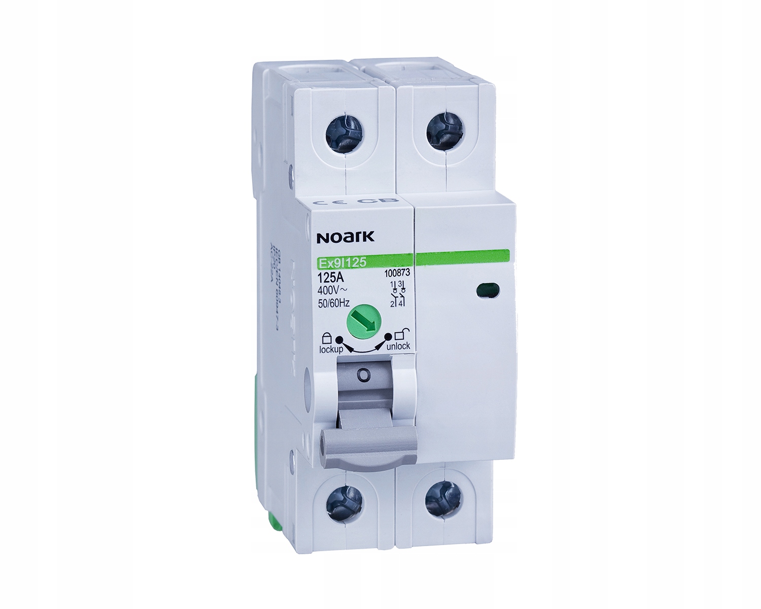 

Noark Rozłącznik izolacyjny 2P 100A Ac 100872