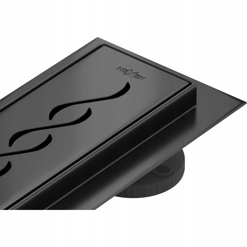 Mexen Flat M18 lineární odtok 60 cm, Černá