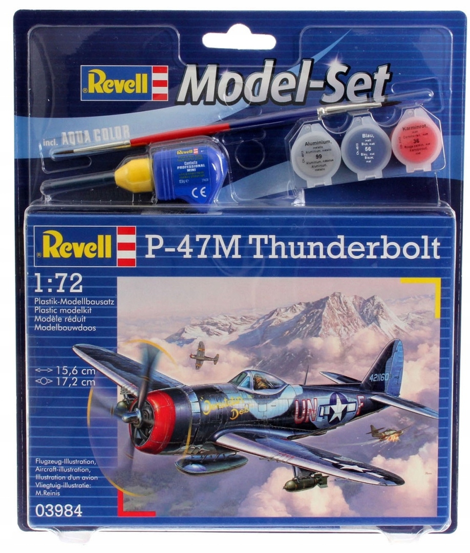 Revell 63984 Model Set P-47 M Thunderbolt 1:72