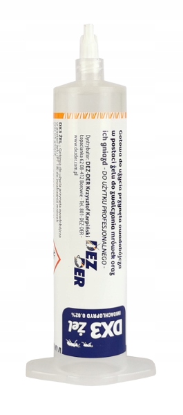 

Skuteczna trucizna na Mrówki żel DX3 30 g Zapi