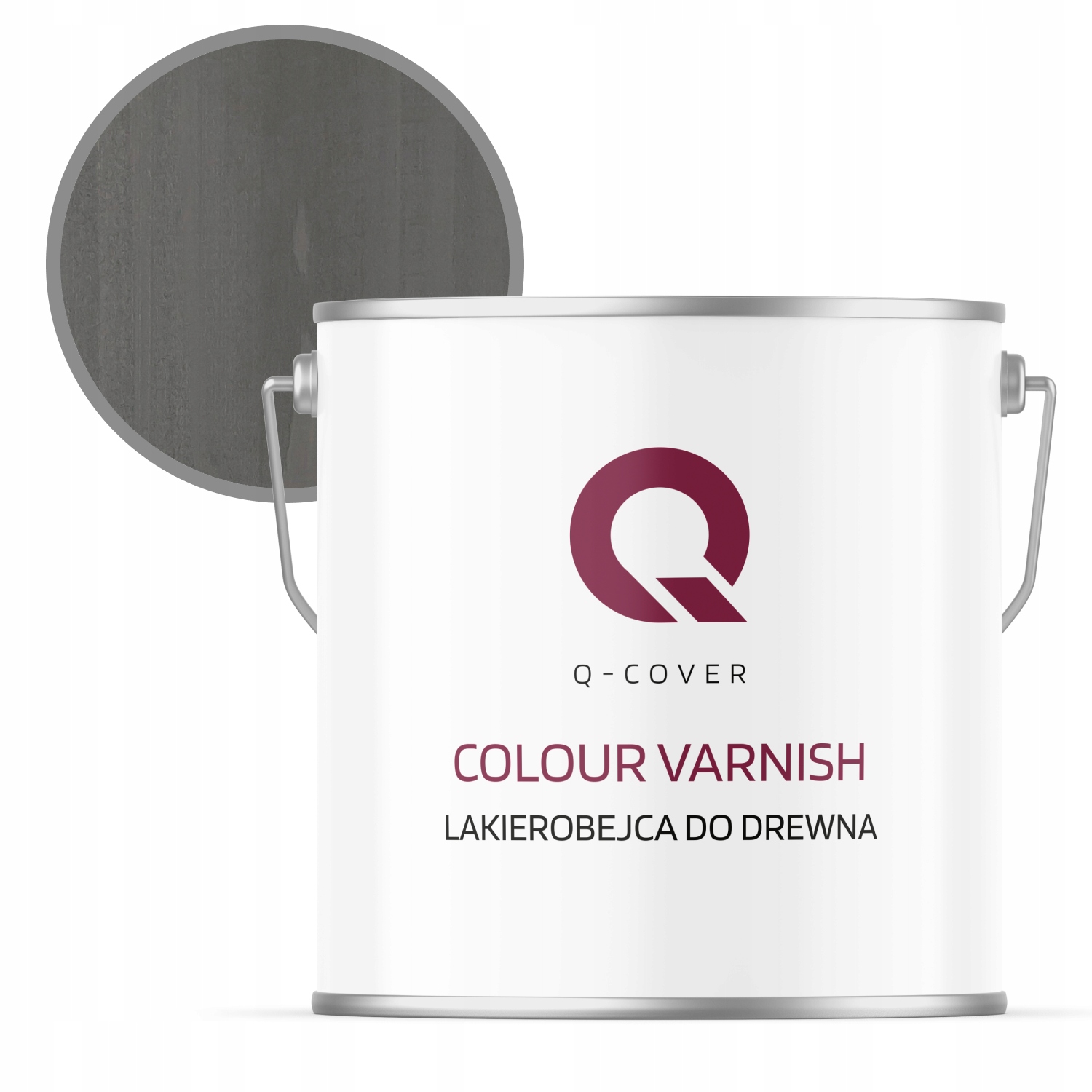 Lakovač Na Drevo Rýchloschnúci 5 L Antracit Saténová Účinná Farba 3V1