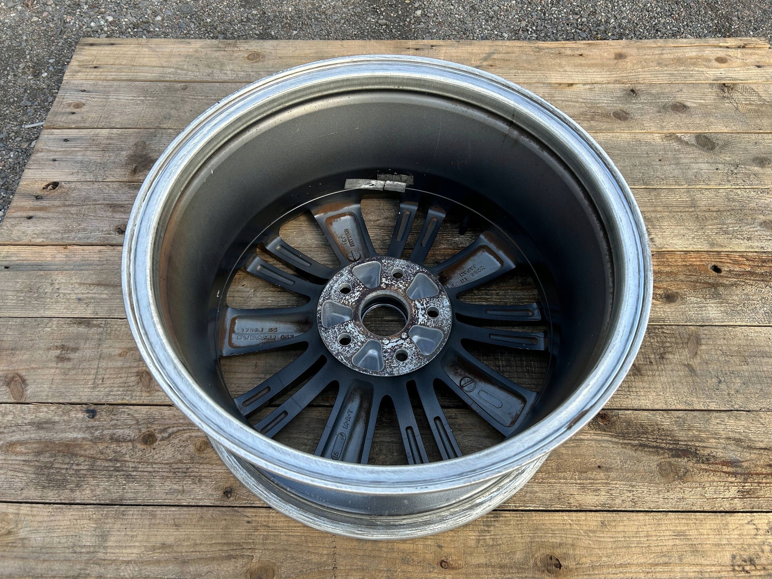 wheel disc discs disc 17" 17x8jx55 Subaru WRX 2014-2021