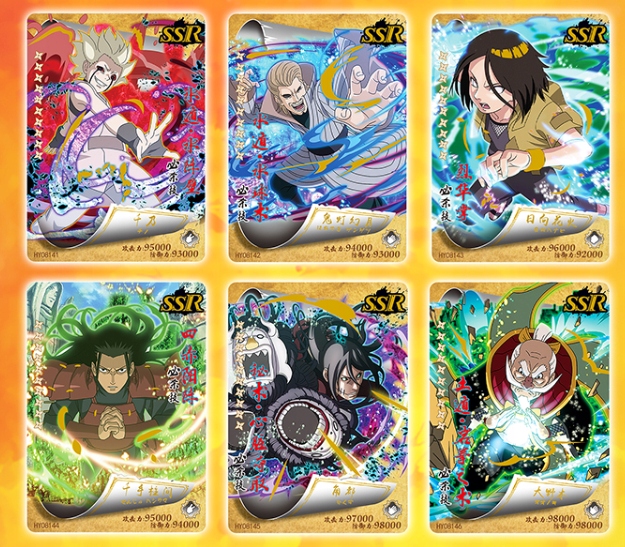 Karty Naruto Boostery Kart Do Gry w Wojne Kolekcja Typ Podstawa