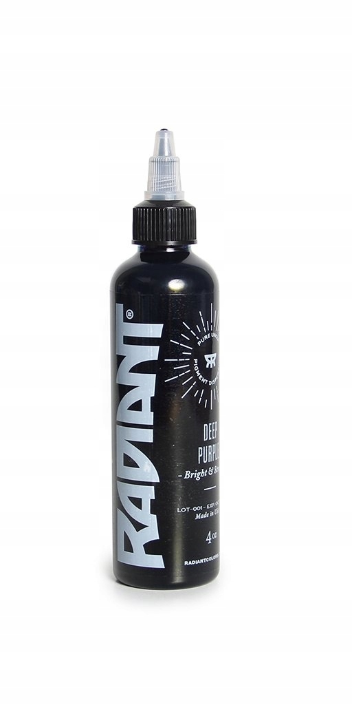 Radiant Ink Deep Purple 30 ml Barva pro výuku tetování Inkoust