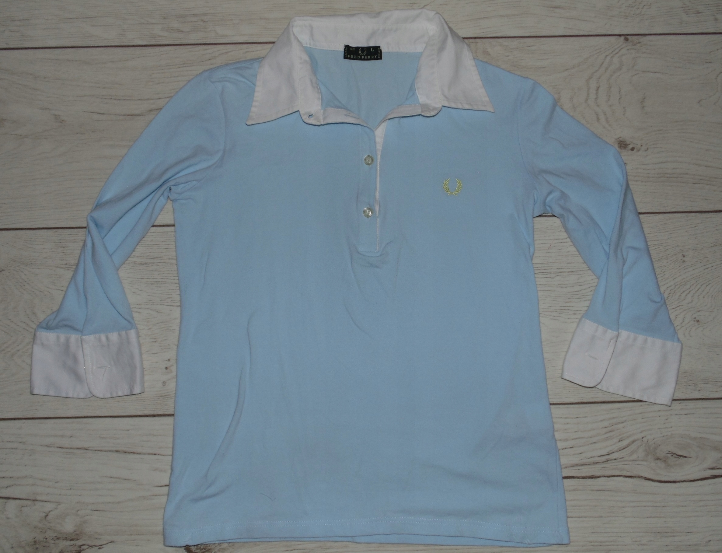 FRED PERRY KOSZULKA POLO DAMSKA r. M / L Kolor niebieski