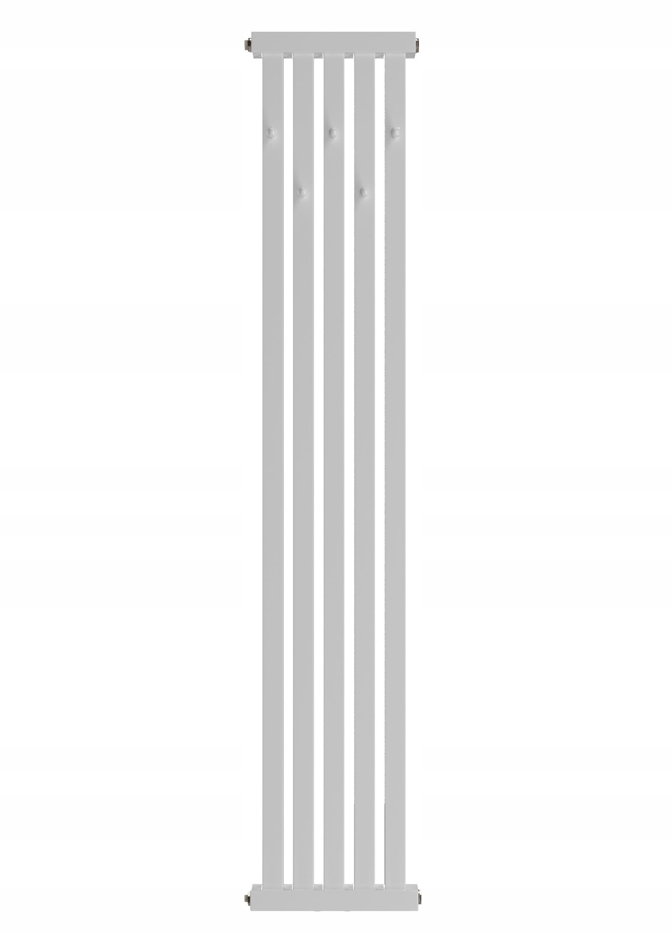 Dekorativní radiátor s věšáky Radiator Hook 180x32 Bílý