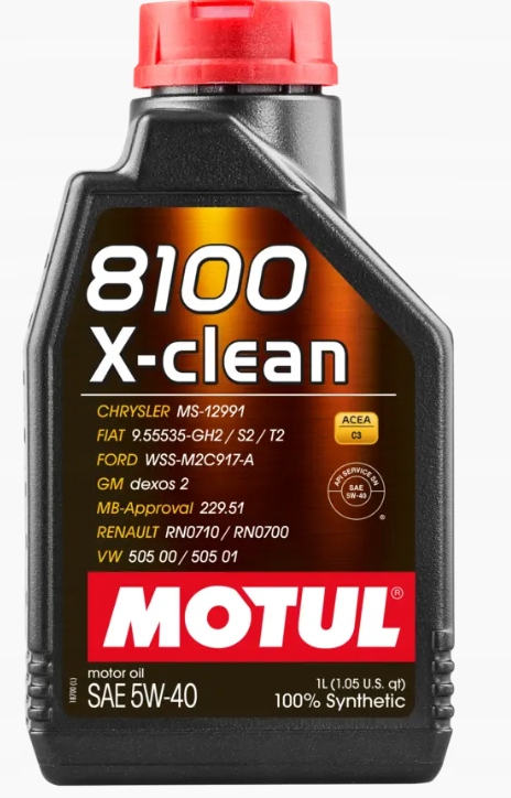 Motul 8100 X-clean C3 5W40 1L