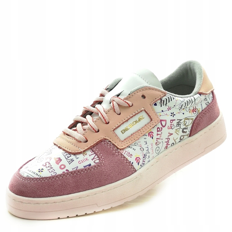 Krásné kožené tenisky, dámské polobotky 21D02NA