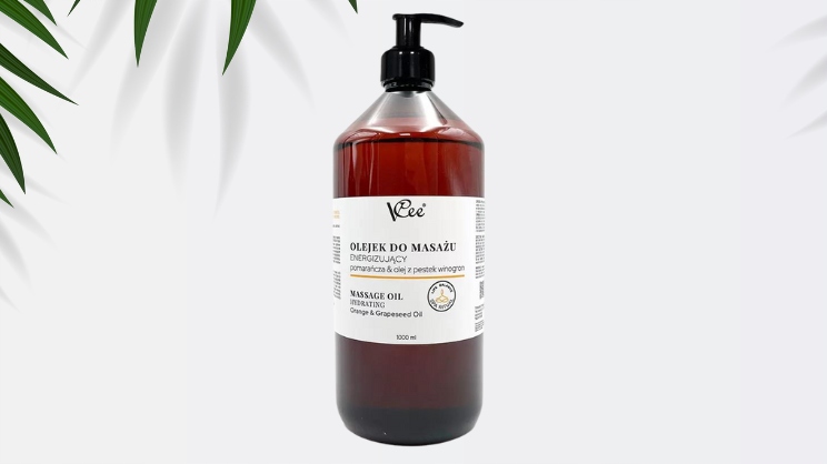 OLEJEK DO MASAŻU ENERGIZUJĄCY POMARAŃCZA & OLEJ Z PESTEK WINOGRON 1000 ML Rodzaj Inny