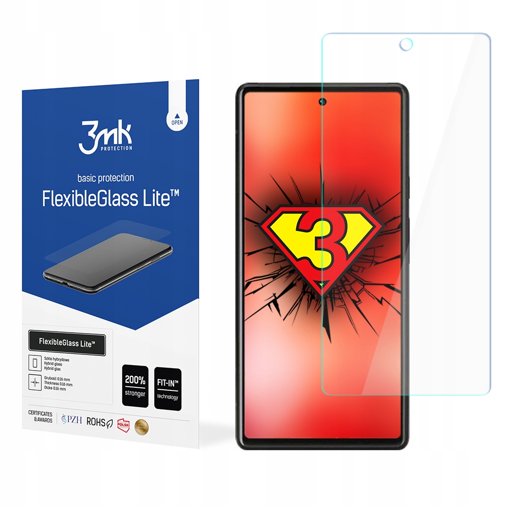 

Niepękające szkło do Google Pixel 6 5G 3mk Lite