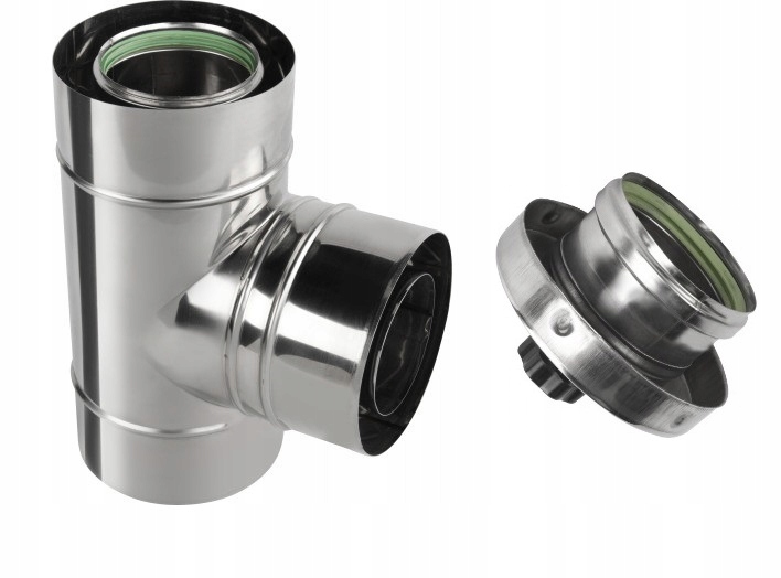 TRÓJNIK 60/100 DWUŚCIENNY Z WYCZYSTKĄ NA KOCIOŁ