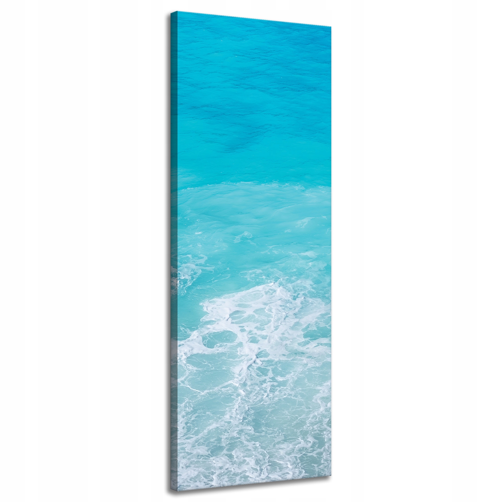 Obraz na plátně Pěna na moři Vlny Voda 40x120 cm Ideální jako dárek