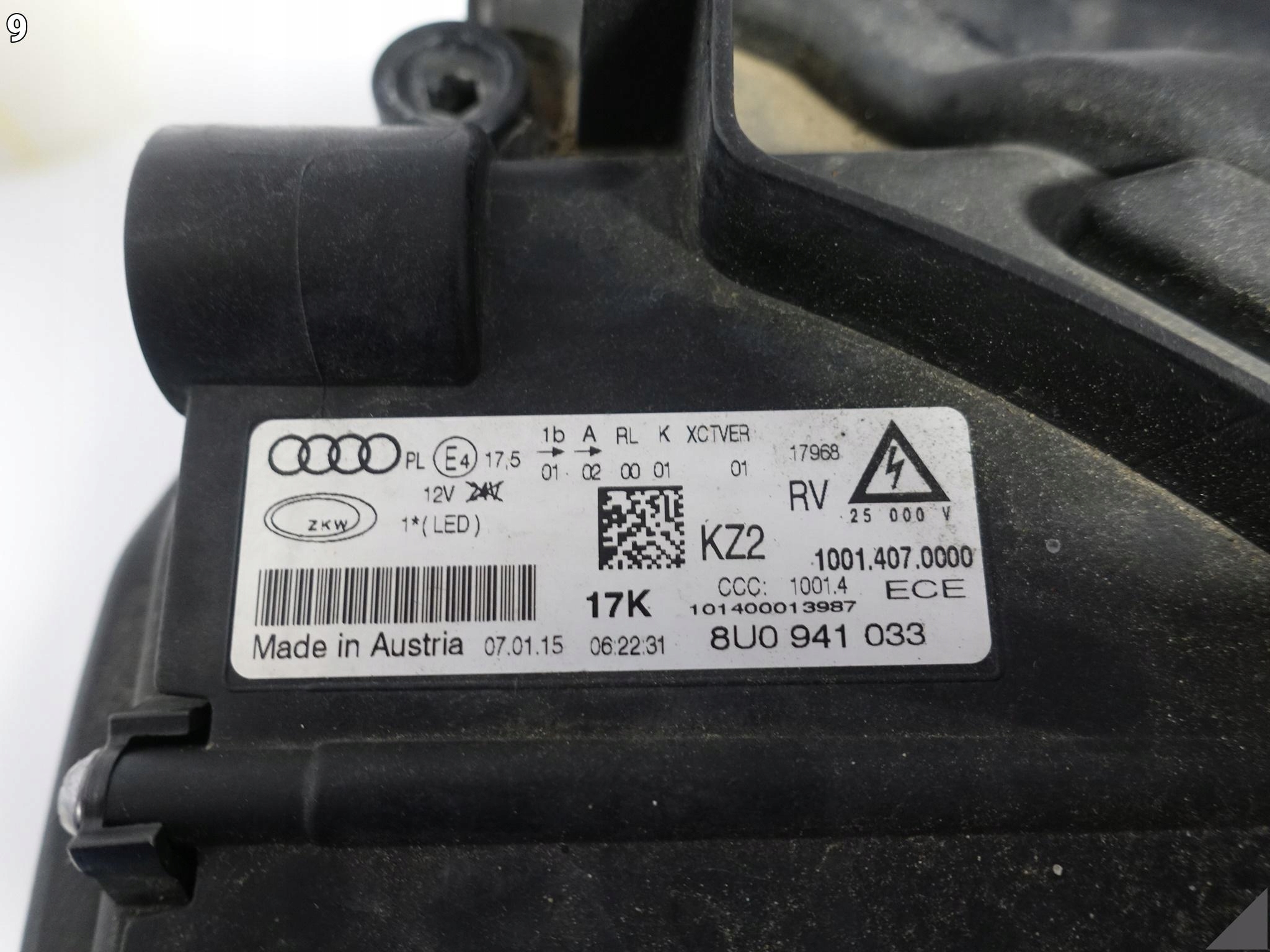 AUDI Q3 8U0 LIFT 14-18 light FULL LED left front front EUROPA 8U0941033