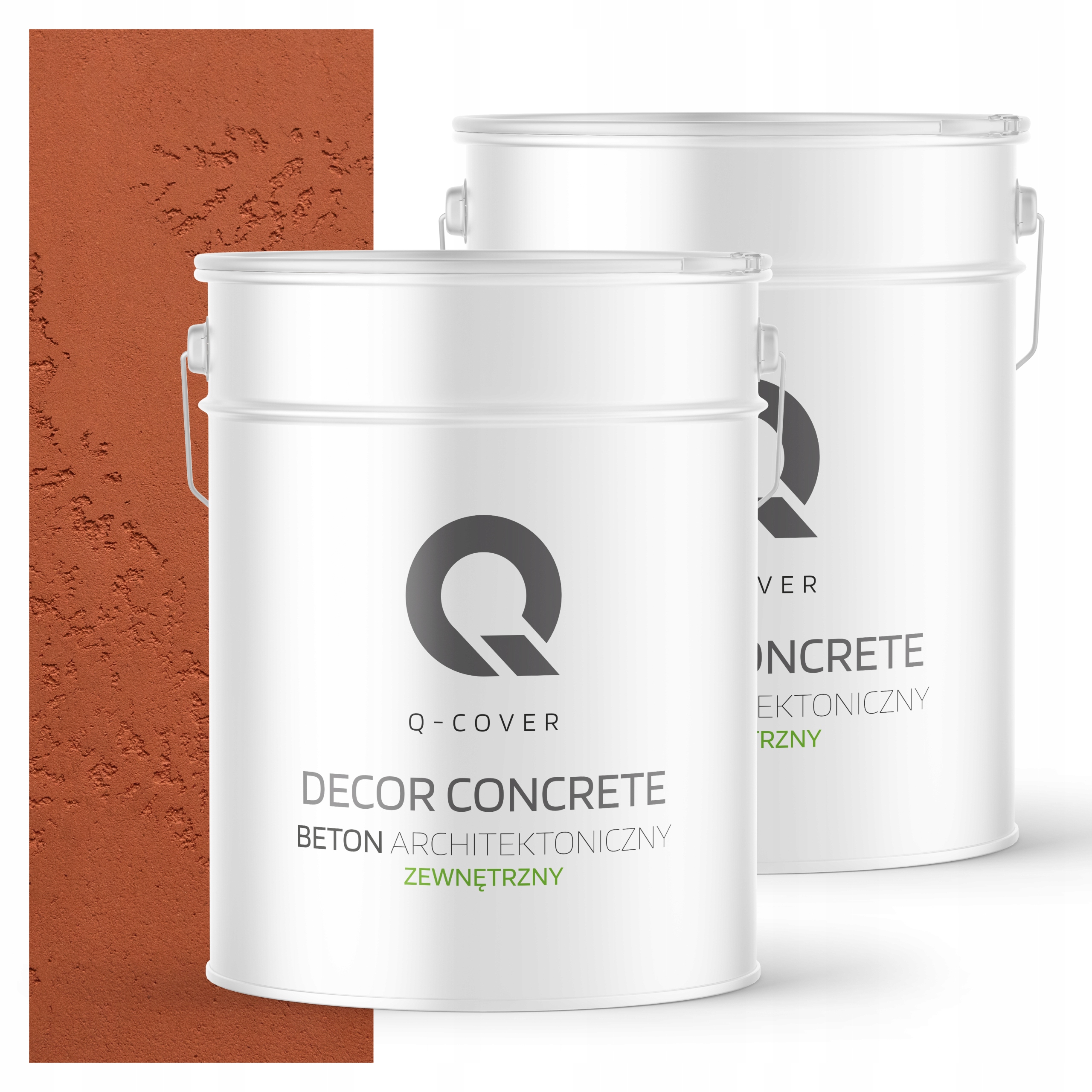Vnější beton Architektonický 10 m2 15 kg Hotová hmota Barva Rezavá F336