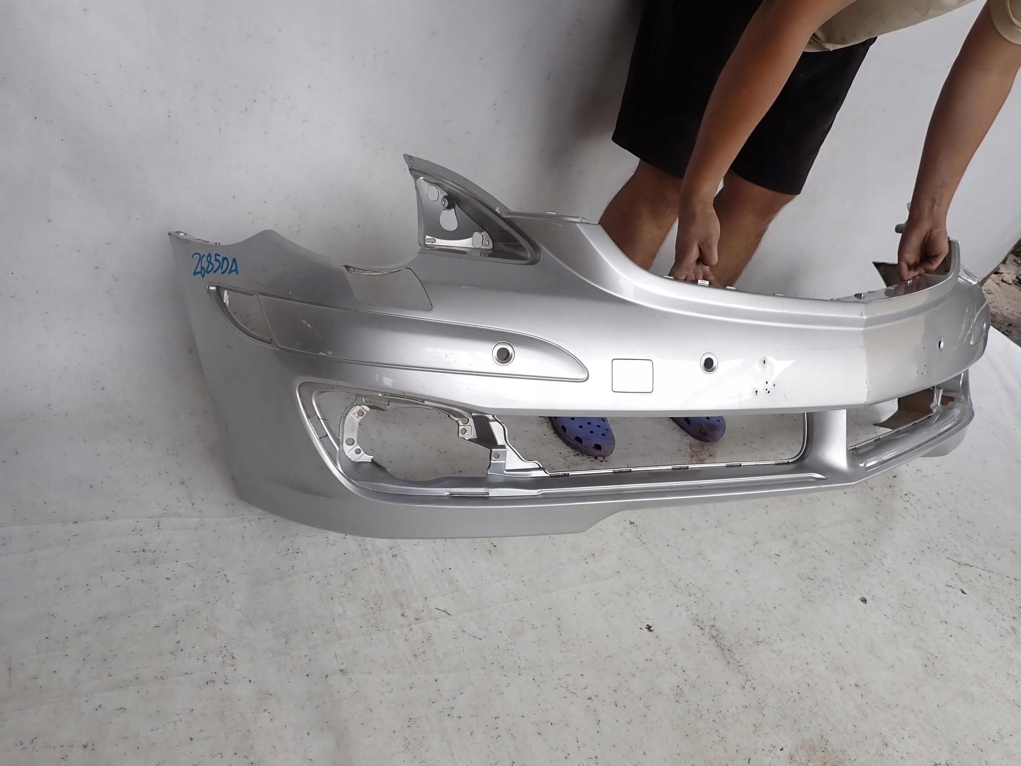 MERCEDES R-KLASA W251 05-09 bumper front front washer PDC