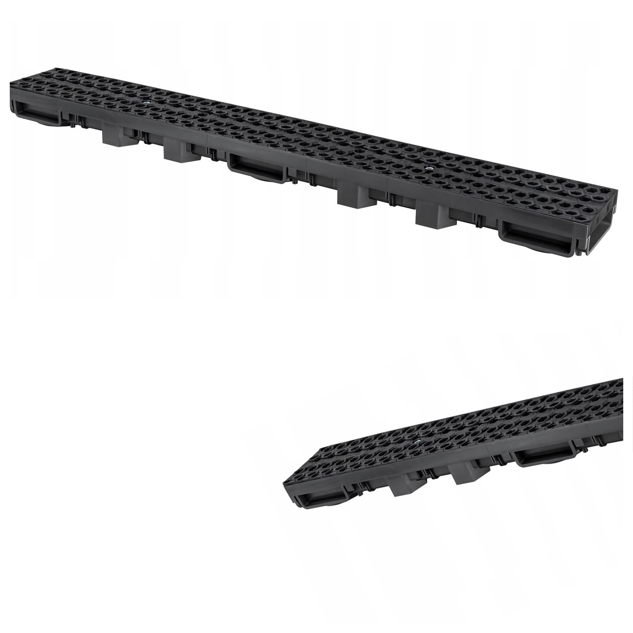 Lineární Odvodnění Garáže Koryto B125 12,5 Tuny H55 Rošt Plast Aquer