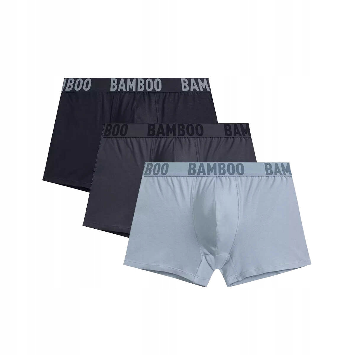 Atlantic Pánské boxerky slipy z bambusu 215 3-balení hra/ne/grf 2XL