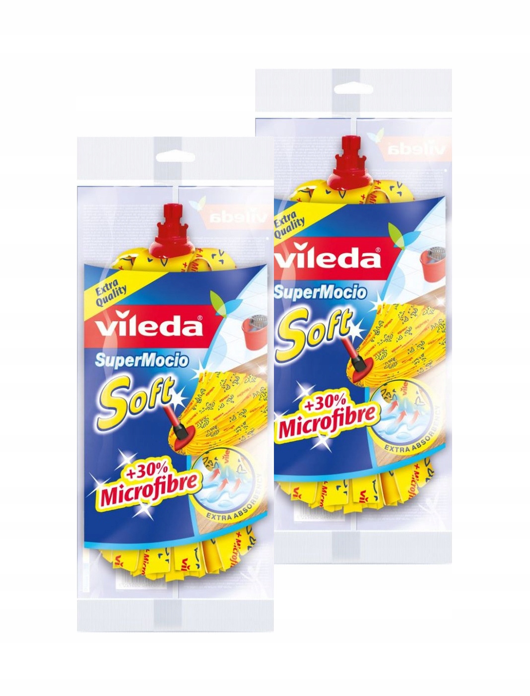 

Wkład do mopa paskowego Vileda Mocio Soft 2 sztuki