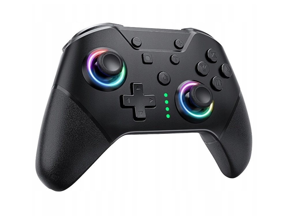 Bezdrátový Ovladač Pro Konzoli Nintendo Switch Lite Oled 9 Barev Led