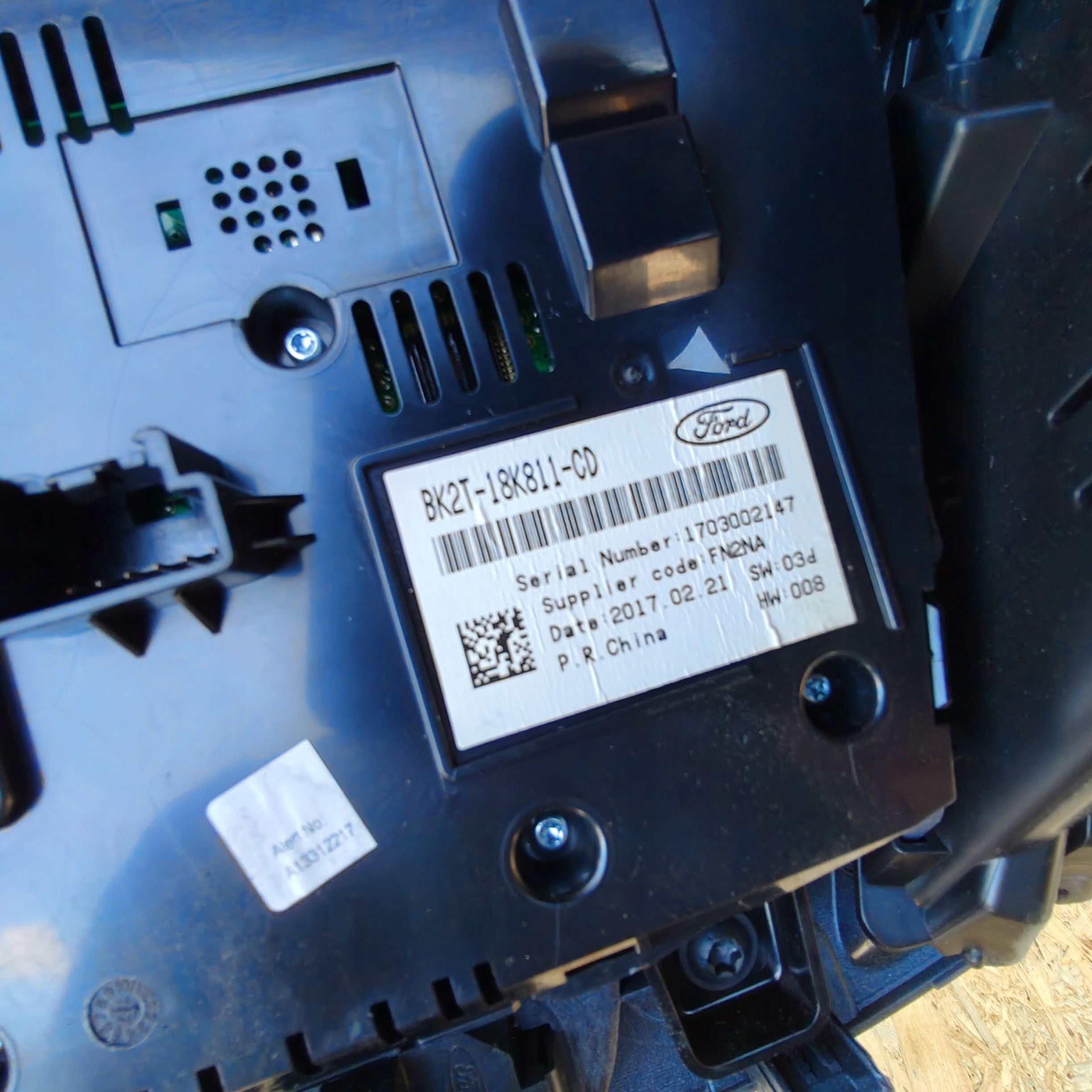 control panel RADIEM FORD TRANSIT CUSTOM MK8