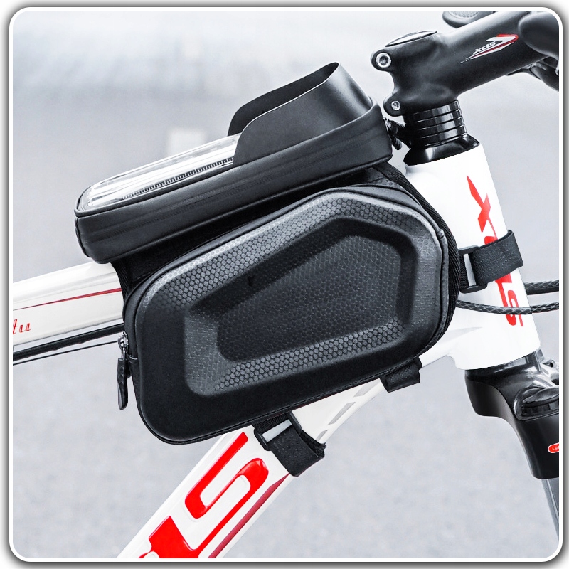 SAKWA ROWEROWA WODOODPORNA UCHWYT ETUI NA TELEFON TORBA NA RAMĘ SASZETKA Kod producenta hol48 saszetka sakwa na rower Koanni