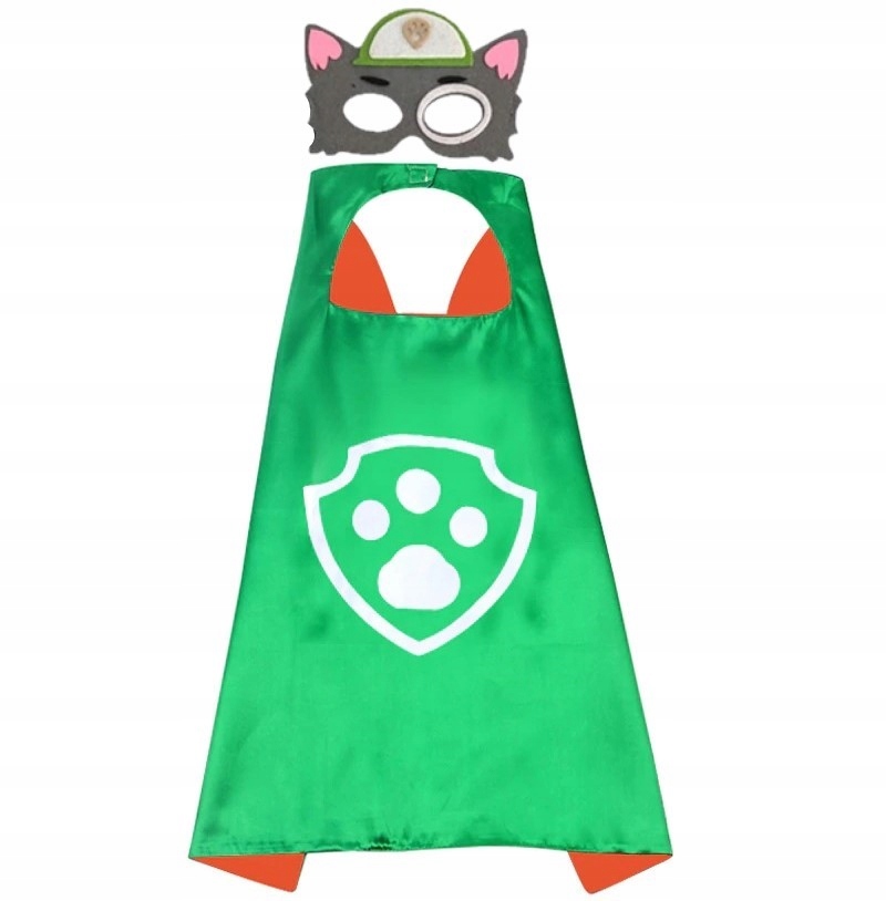 STRÓJ PRZEBRANIE PSI PATROL ROCKY MASKA PELERYNA