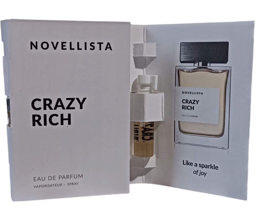 Novellista CRAZY RICH 1,2 ml spray (8059300537602) • Cena, Opinie