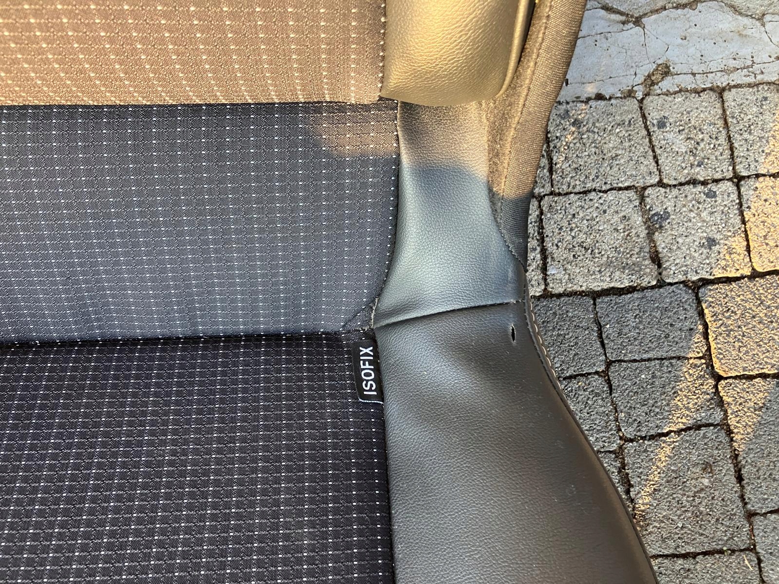 Sitze heck RENAULT SCENIC III LIFT Halbleder BOSE
