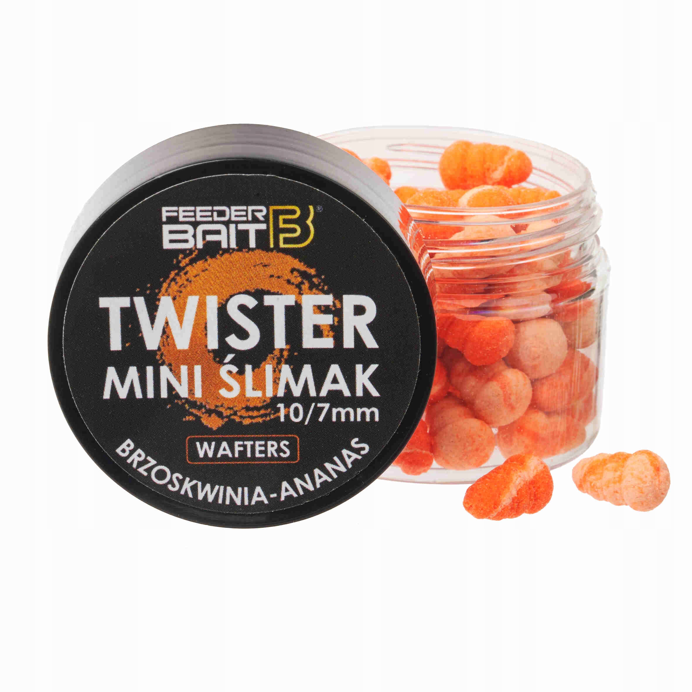Feeder Bait Mini Ślimak Wafters R72 Brzoskwinia-An 25ml 10/7