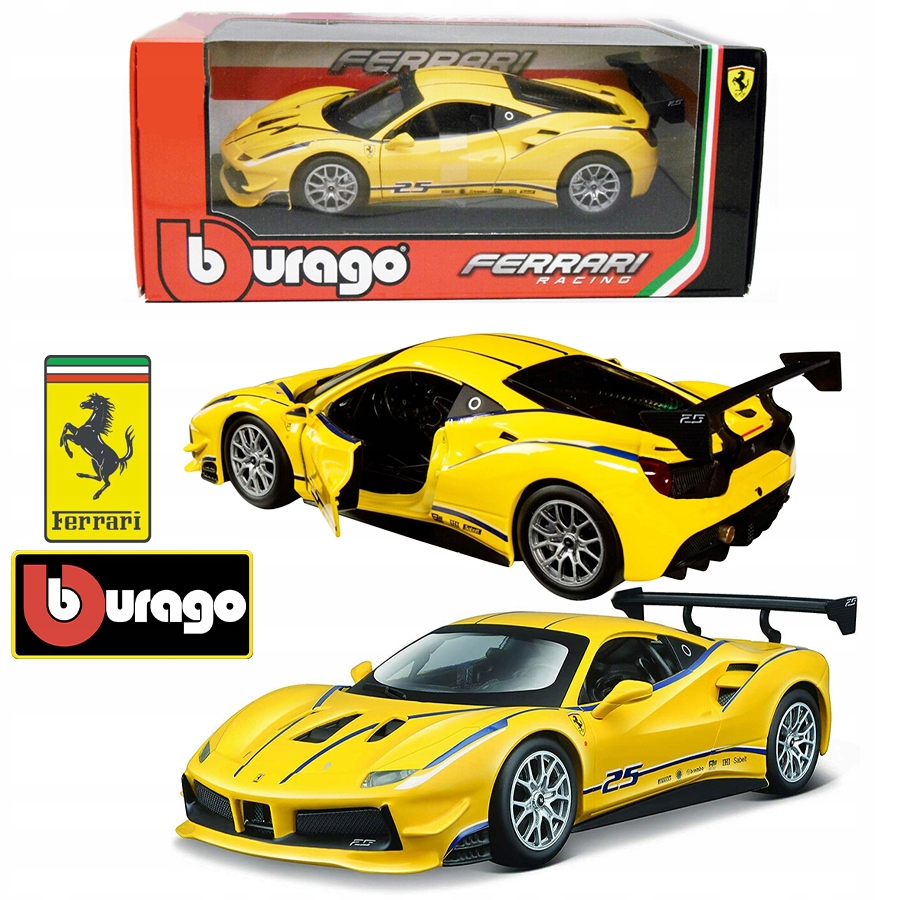 

Bburago Auto Ferrari Challenge 1:24 Metal Kolekcja