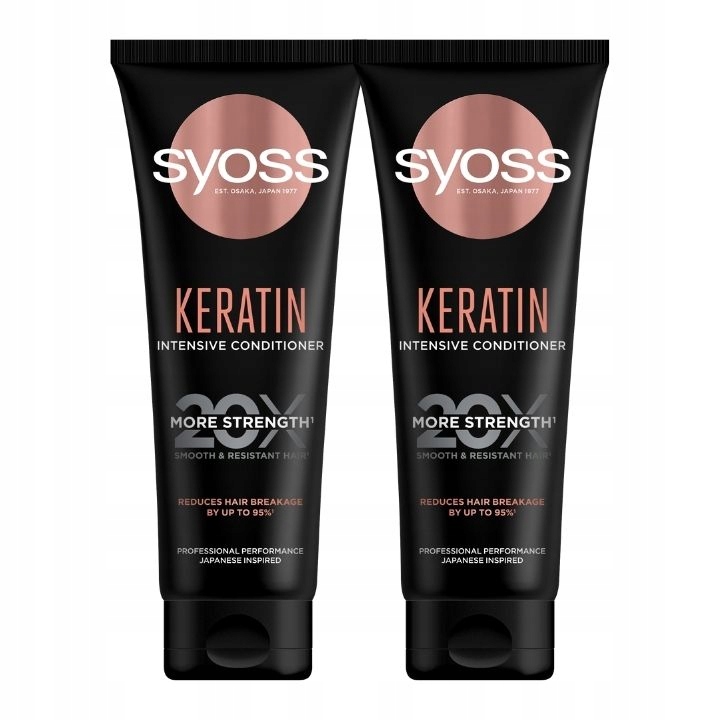 

Syoss Keratin Intensywna Odżywka Włosy Łamliwe x2