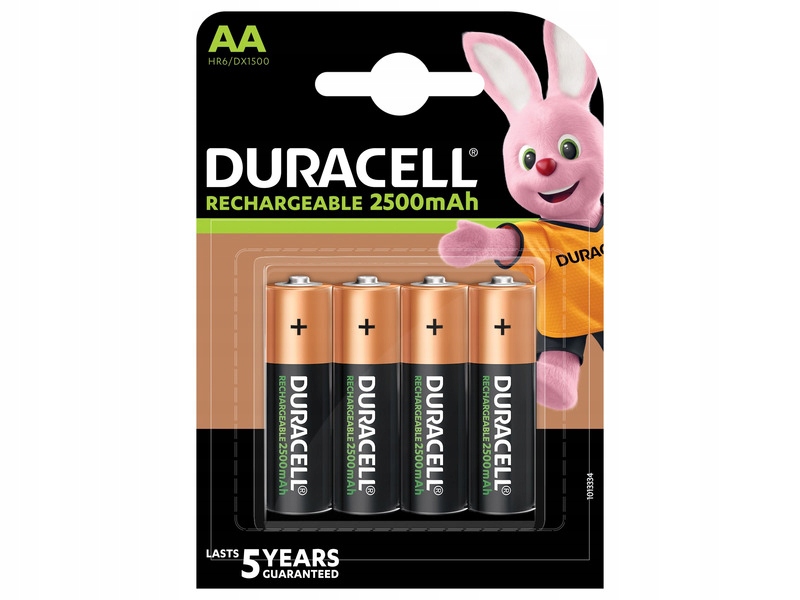 

Baterie Duracell AA/HR6 1400/2500mAh 4szt blister