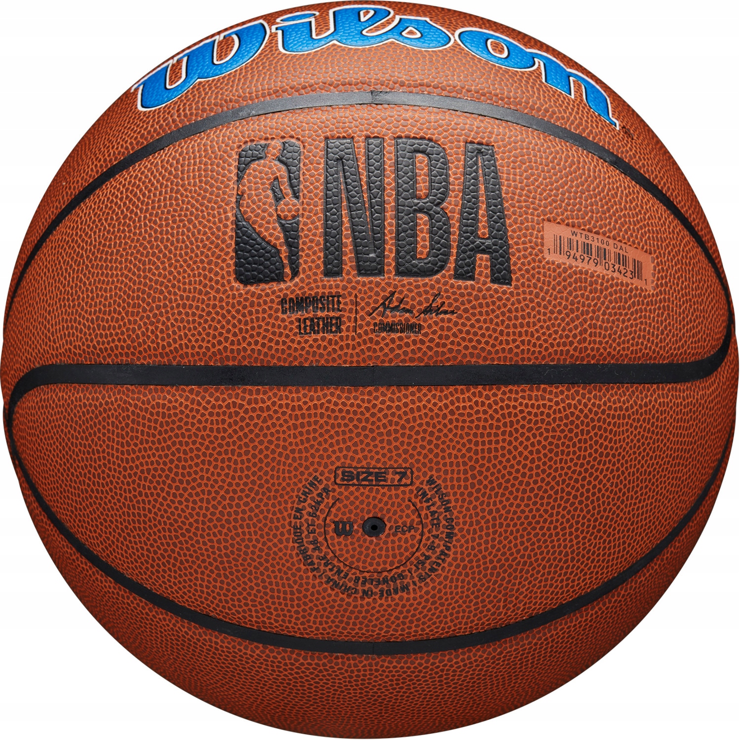 WILSON DALLAS MAVERICKS NBA 7 PIŁKA DO KOSZYKÓWKI Model NBA Team Alliance Dallas Mavericks